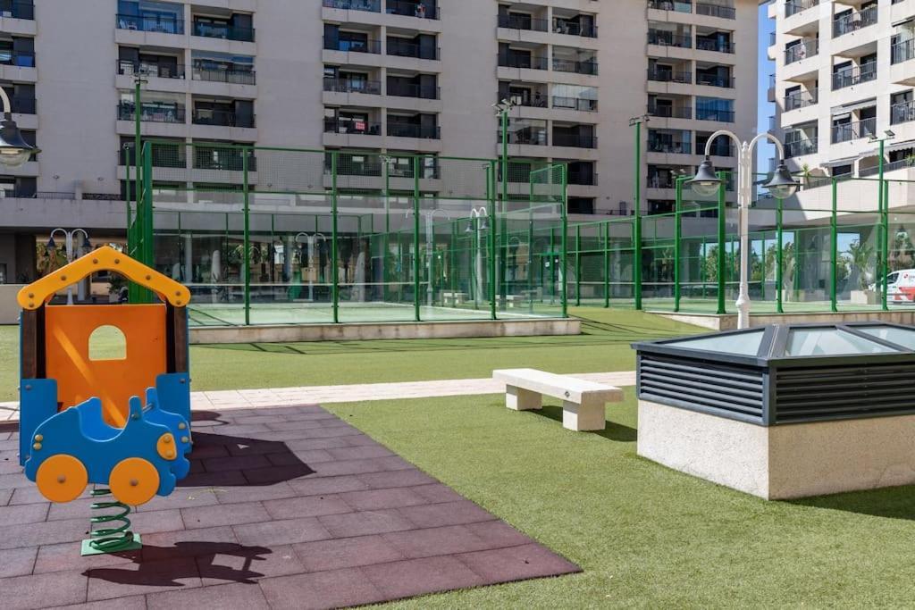 Appartamento Apartup Patacona Palm Beach III Valenza Esterno foto