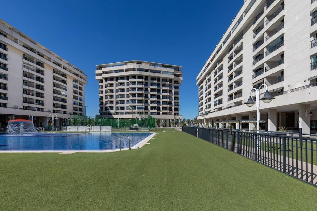 Appartamento Apartup Patacona Palm Beach III Valenza Esterno foto